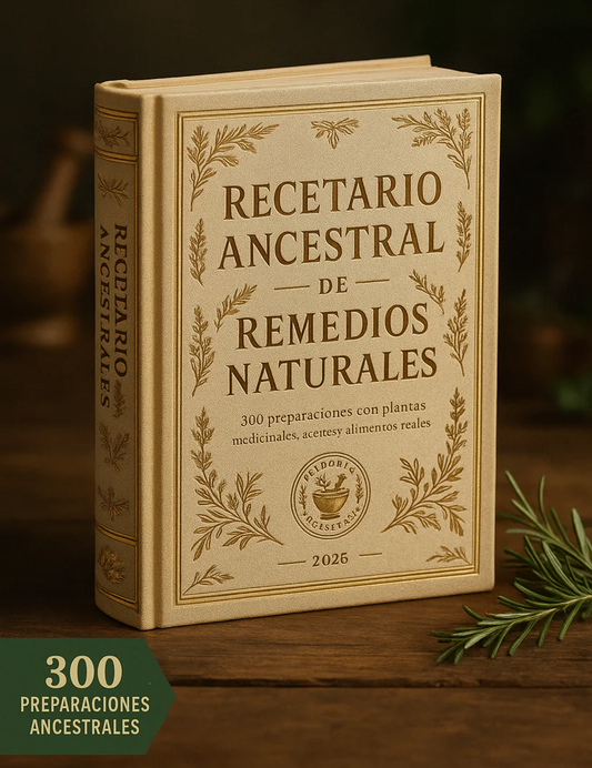RECETARIO ANCESTRAL + 11 LIBROS DE REGALO